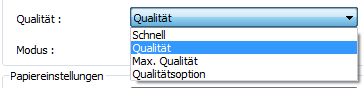 Druckqualität bestimmen Druckqualität bestimmen
