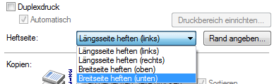 Canon Pixma MG 5300 / MG 5350 Heftseite auswählen Canon Pixma MG 5300 / MG 5350 Heftseite auswählen