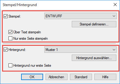 Canon MX 490_495 Seite einrichten_Stempel/Hintergrund Canon MX 490_495 Seite einrichten_Stempel/Hintergrund