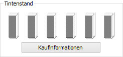 Haupteinstellungen/Tintenstand Haupteinstellungen/Tintenstand
