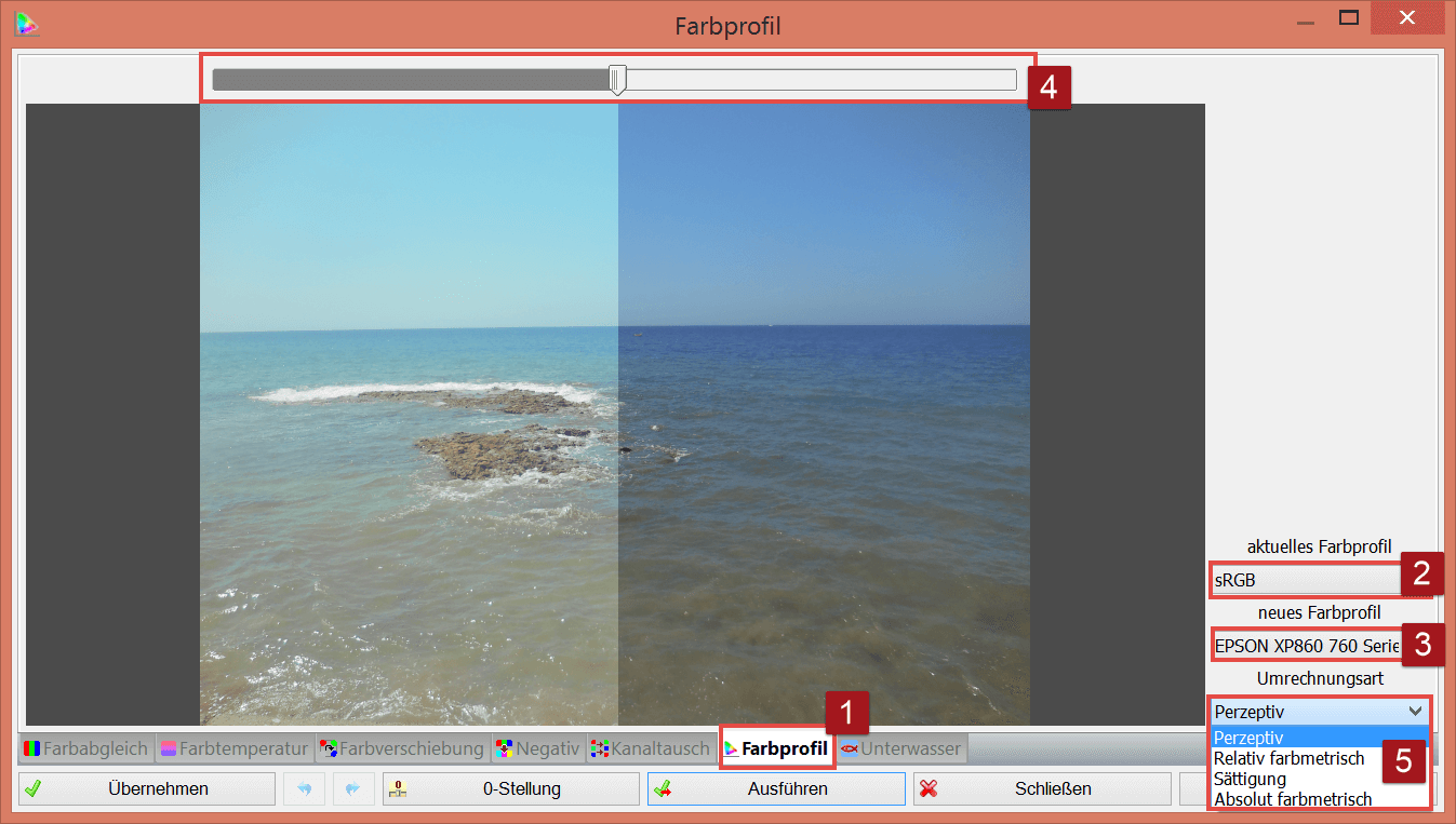 Datei drucken in Adobe Photoshop CC