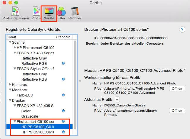 Datei drucken in Adobe Photoshop CC